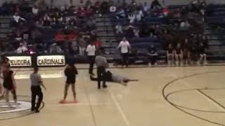 Kansas referee taking leave from officiating after viral incident during girls basketball game