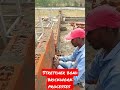 stretcher bond brickwork process||