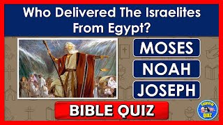 "BIBLE" QUIZ! | How Much Do You Know About THE "BIBLE"? | TRIVIA/QUESTIONS