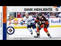 Ducks @ Jets 11/17 | NHL Highlights 2022