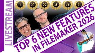 Top 6 New Features in FileMaker 26 with Vince (& HOnza)