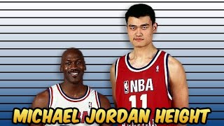 Michael Jordan's Height is a Slam Dunk! 🏀