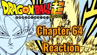 Dragon Ball Super Chapter 64 Reaction | Ultra Instinct Goku vs Moro