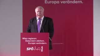 Bürgermeister Michael Häupl - Rathausklubtagung in Rust