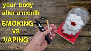 How Smoking vs Vaping Affects Your Lungs ● You Must See This ! !
