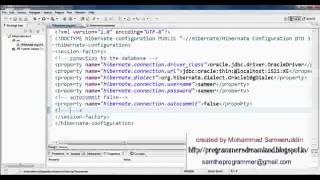 Java Hibernate Tutorial 1 2/4