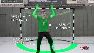 Handball Goalkeeper Training - Basic Movement - Technique explanation