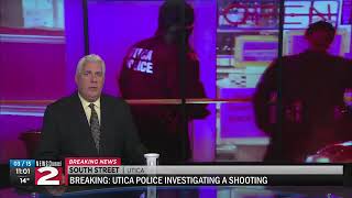 Utica Police investigate shooting at Mohawk and Eagle