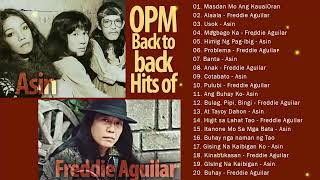 Asin Freddie Aguilar Greatest Hits NONSTOP - Freddie Aguilar Asin tagalog Love Songs Of All Time
