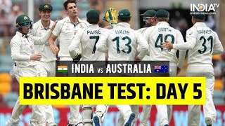 india vs australia 4th test day 5 highlight | Ind vs aus Highlight today match | Ind vs aus live