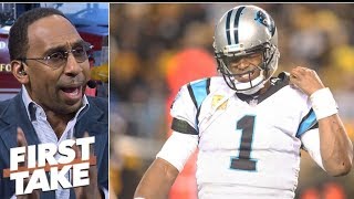 Panthers 'stunk up the joint' in 52-21 loss to Steelers - Stephen A. | First Take