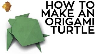 How To Make an Origami Turtle