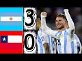 Argentina vs Chile 3-0 #Resumen  World Cup Qualifiers 2026