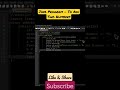 java program tutorial to add two numbers