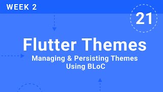 WEEK 2 | Flutter Theme Persistent | Flutter & Firebase Developer Bootcamp