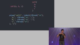 Javascript code formatting - Christopher Chedeau, React London 2017