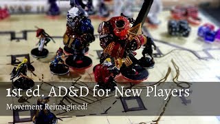 AD&D - New Player Guide - Movement Re-imagined