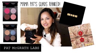 Ranking All of My Pat McGrath Eyeshadow Quads