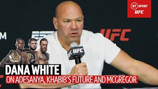 Dana White confirms Adesanya v Blachowicz title fight and talks Khabib future | UFC Press conference