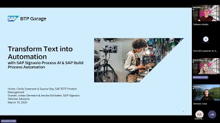 Text to Automation | AI and Process Automation Recommendations | SAP BTP Garage March 2026