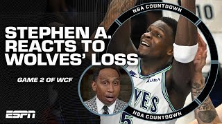 Stephen A.: The Timberwolves stars HAVEN'T SHOWN UP vs. Mavericks! | NBA Countdo