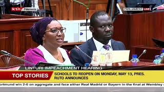 Linturi impeachment hearing: Bumula MP Jack Wambora prosecutes case