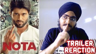 NOTA Trailer REACTION | Vijay Deverakonda | Anand shankar