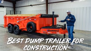 Best Dump Trailer For Construction 🤯 | Diamond C