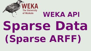 WEKA API 5/19: Sparse Data (Sparse ARFF)