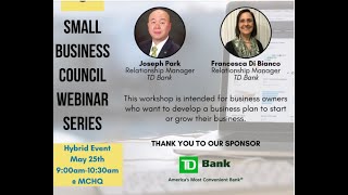 TD Bank Presents: Developing a Business Plan