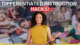 Differentiated Instruction in 3 Simple Ways #teachereducation 👩🏻‍🏫