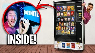 Hidden Gaming Room In A Vending Machine