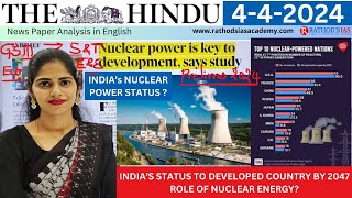 4-4-2024 | The Hindu Newspaper Analysis in English | #upsc #IAS #currentaffairs #editorialanalysis