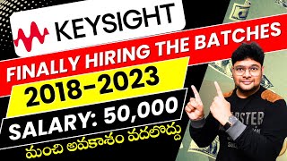 Keysight Recruitment 2023 | Any Graduation & PG|Freshers & Exp |Latest Jobs in Telugu | @VtheTechee