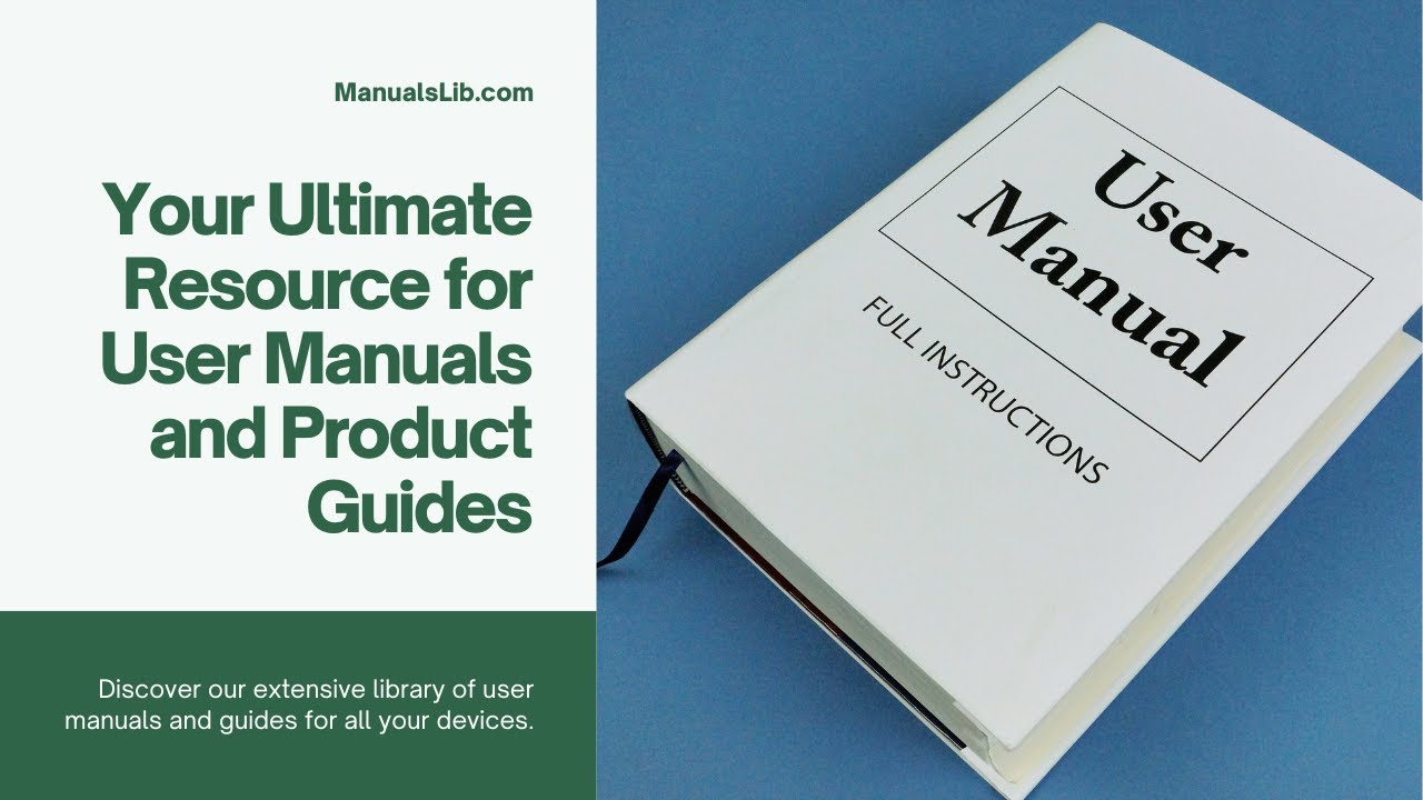 What Is Manualslib At Melissa Lindstrom Blog