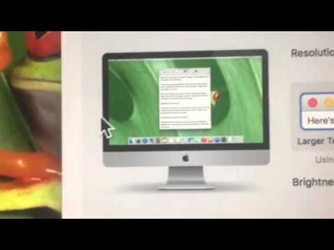 Apple iMac Computer - enlarge screen display Apple iMac Computer - enlarge screen display