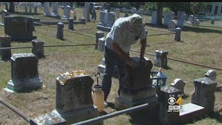 Man On Mission To Clean Every Gravestone At Cape Cod Cemetery