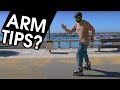 INLINE SKATING TIPS - WHAT TO DO WITH YOUR ARMS?