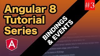 Angular 8 tutorial series | #3 BINDINGS & EVENTS | Blackboxtech