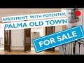 Spacious flat with balcony and terrace in Palma Old Town for sale