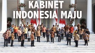 Resmi! Daftar Nama Menteri Kabinet Indonesia Maju Jokowi-Ma'ruf