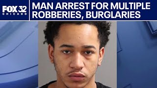 Man arrested in connection with multiple armed robberies, burglaries