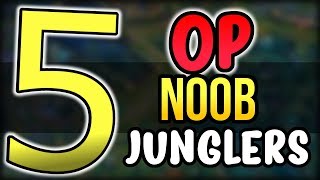Top 5 Best Junglers for Beginners - 5 MOST OP Junglers for Noobs/Beginners - League of Legends