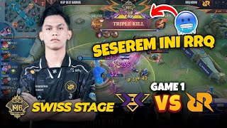 SKYLAR HAMPIR MANIAC!! | RRQ VS KBG MATCH 7 MLBB M6 SWISS STAGE DAY-1