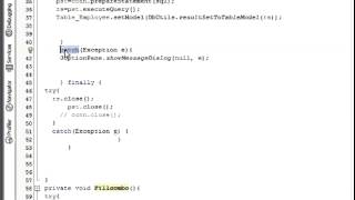 Java prog#7 Database is locked problem solution in Java Netbeans and Sqlite mysql