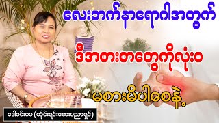 လေးဘက်နာရောဂါအတွက် အရေးကြီးသောအချက်များနှင့်အဓိကအစားစာများ