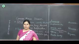 CET (Biology) || Topic: Common Human Diseases Part 1 || By Prof. Walde K.T.