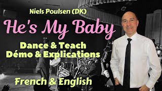 He’s My Baby Line Dance (Dance & teach / Démo & explications / French & English)