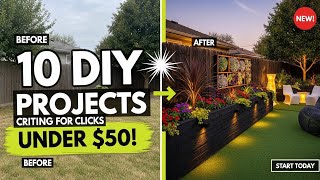 10 Simple Yet Gorgeous Backyard DIY Projects You Can Start Today | Elevate Your Garden