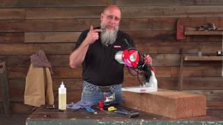 Technical Tips- 620-120 Chain Grinder Maintenance (Oregon chainsaw sharpener)